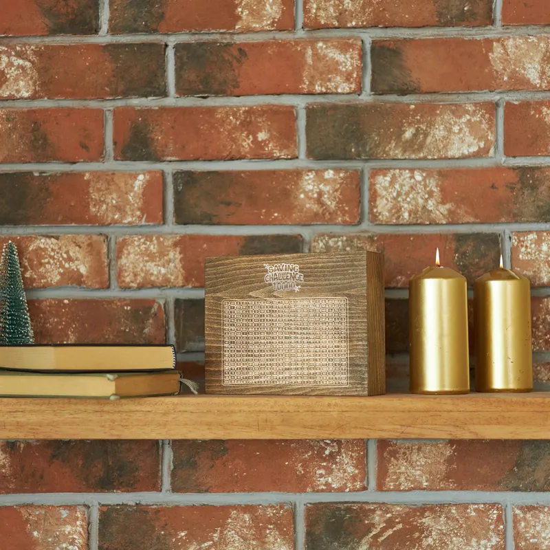 10.000 Printed Wooden Moneybox