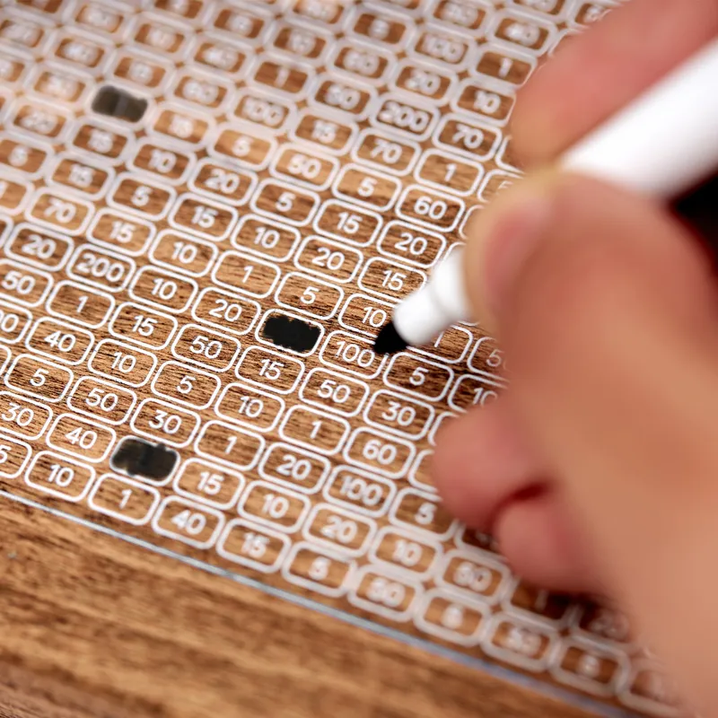 10.000 Printed Wooden Moneybox