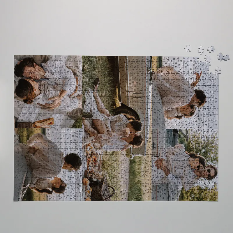 Personalised 5-Photo Collage 1000-Piece Jigsaw Puzzle Boxed