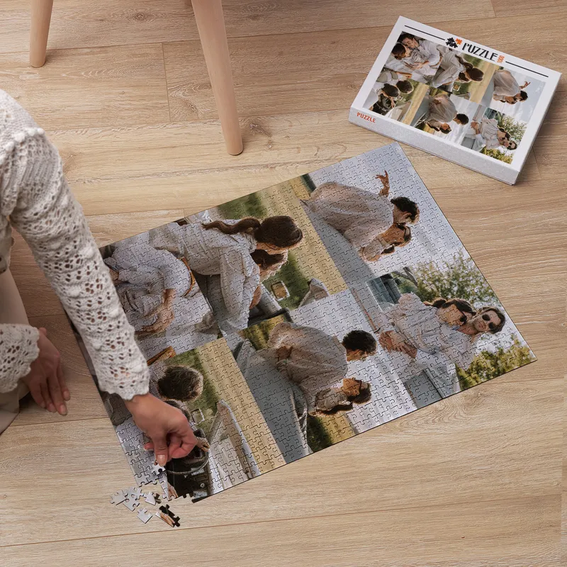 1000 Piece 6 Picture Collage Personalized Jigsaw Puzzle