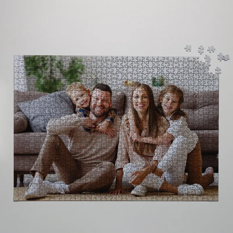 Personalised 1000 Piece Love Mosaic Puzzle for Adults and Teens