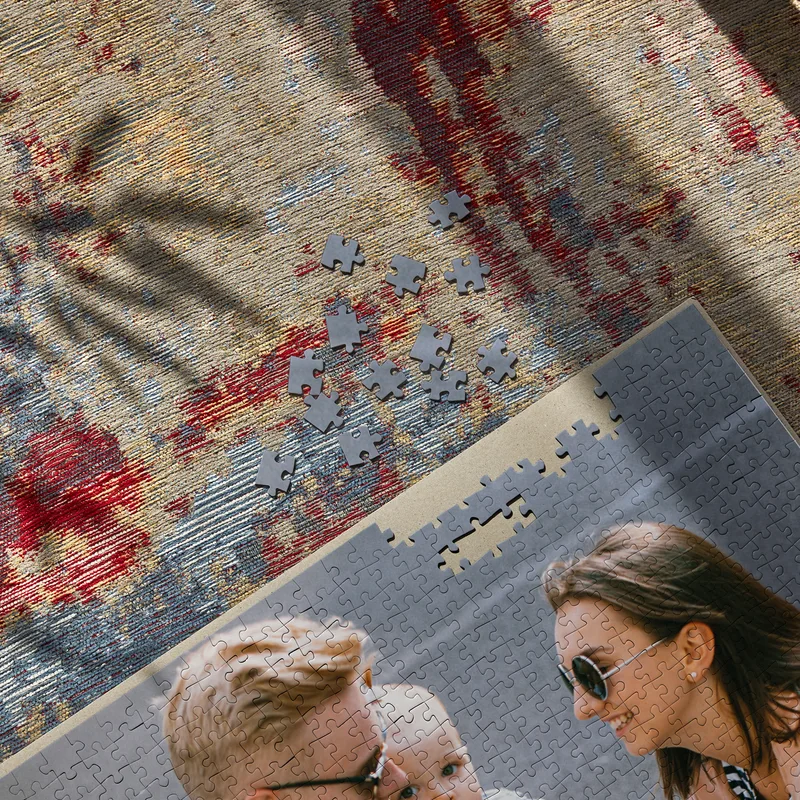 1000 Piece Personalized Photo Puzzle with Gift Box