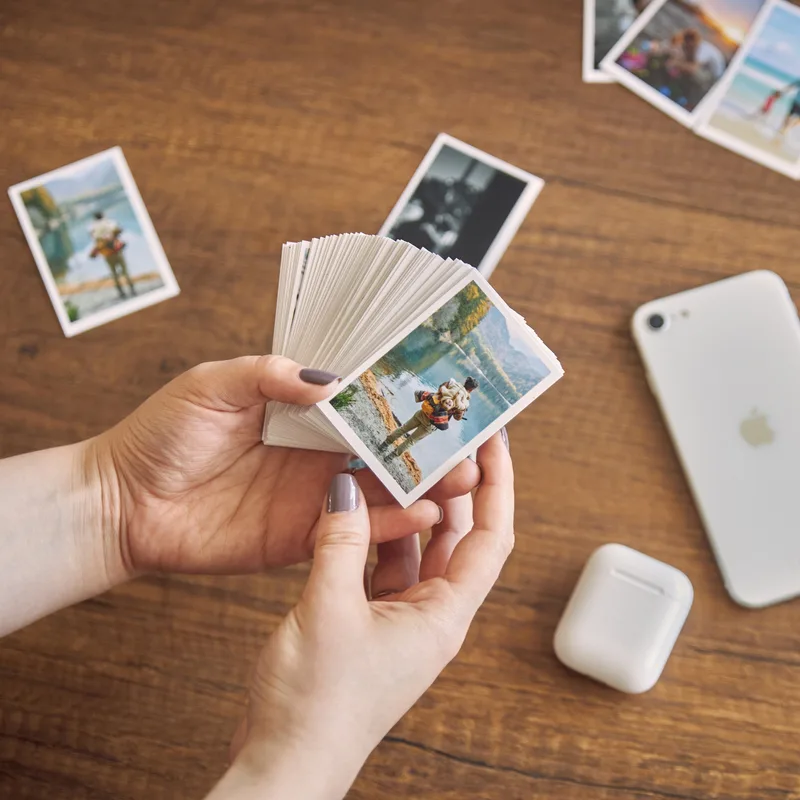 105 x Mini Photograph Prints - 2 x 3 inches