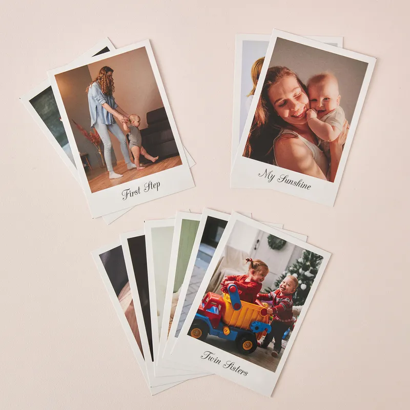 10 x Personalized Instant Photographs with Messages