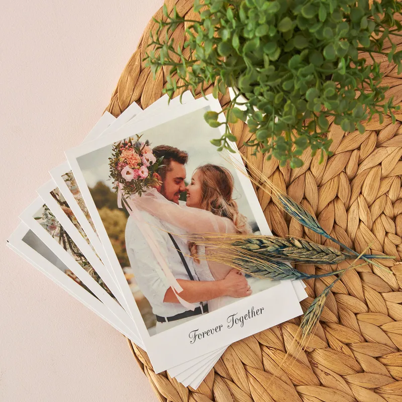 10 x Personalized Instant Photographs with Messages
