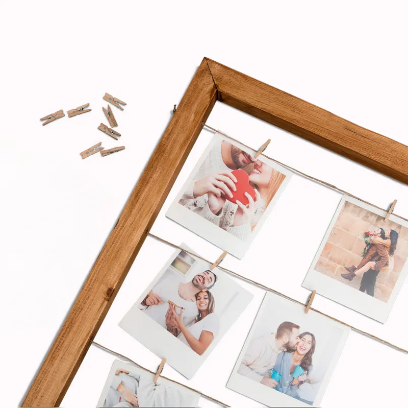 12 Latched Photo Printed Wooden Frame