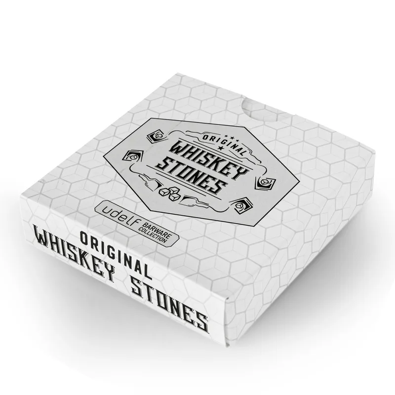 12 Pack Premium Natural Whiskey Stones