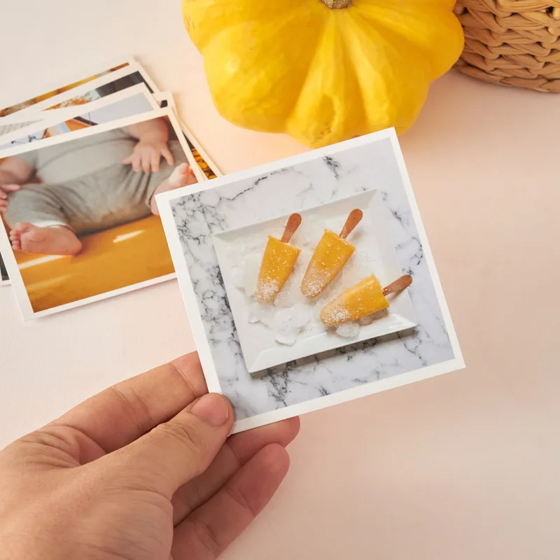 Personalised Polaroid Photo Prints 4x4 Set of 12