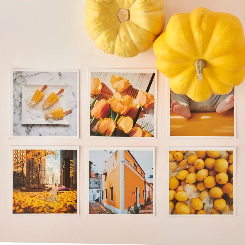 Personalised Polaroid Photo Prints 4x4 Set of 12