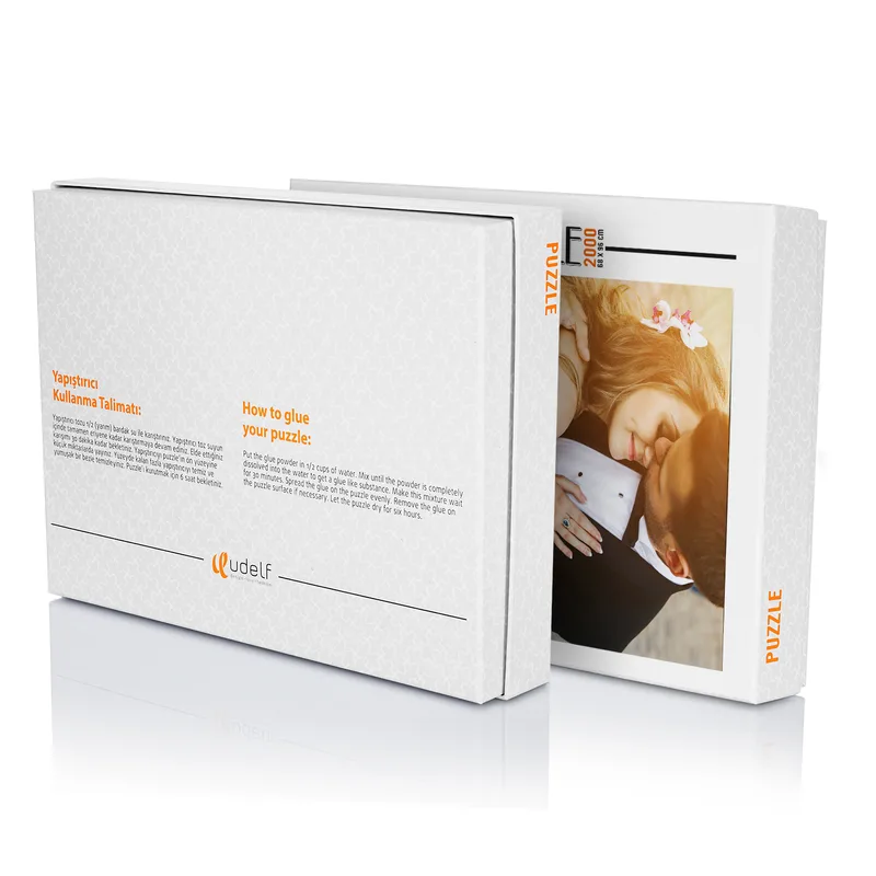 2000 Piece 2 Picture Collage Personalized Jigsaw Puzzle