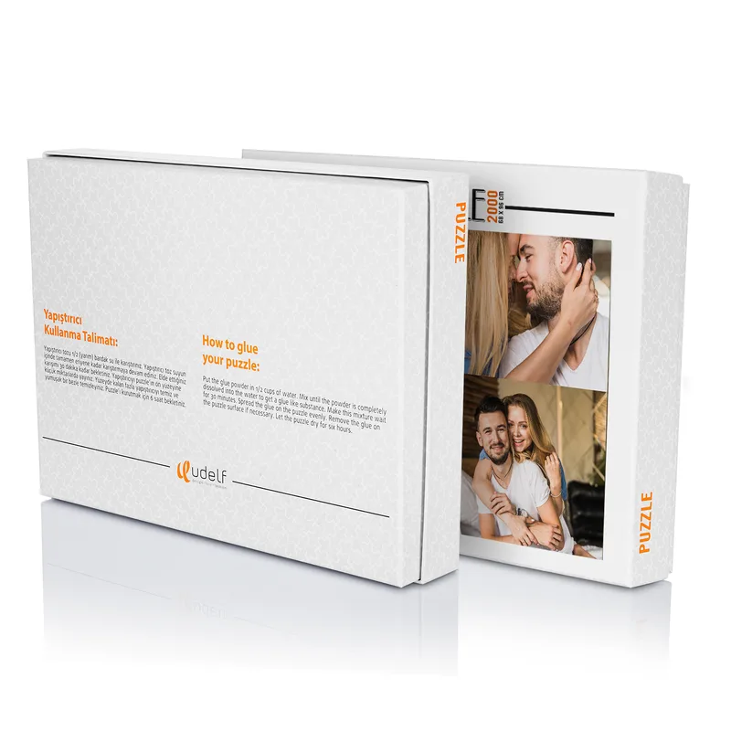 2000 Piece 4 Picture Collage Personalized Jigsaw Puzzle