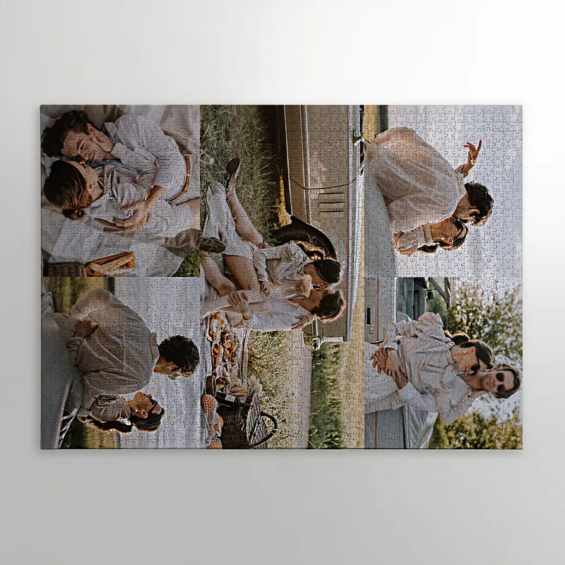2000 Piece 5 Picture Collage Personalized Jigsaw Puzzle