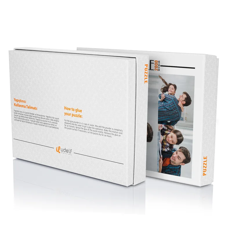 2000 Piece 5 Picture Collage Personalized Jigsaw Puzzle