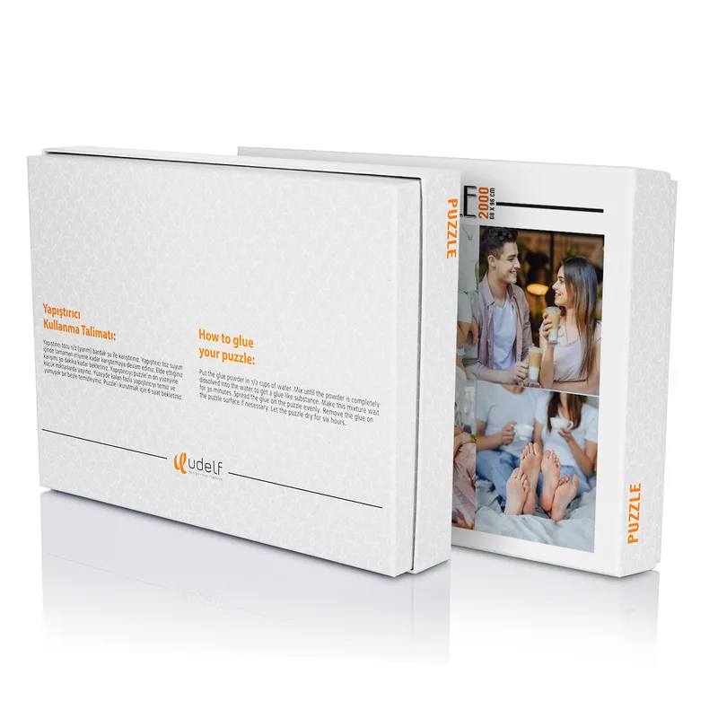 Personalised 2000 Piece Photo Collage Jigsaw Puzzle for Adults and Teens