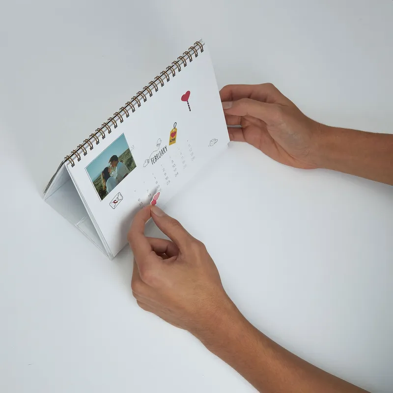 2025 Custom Photo Print Calendar Christmas Gift