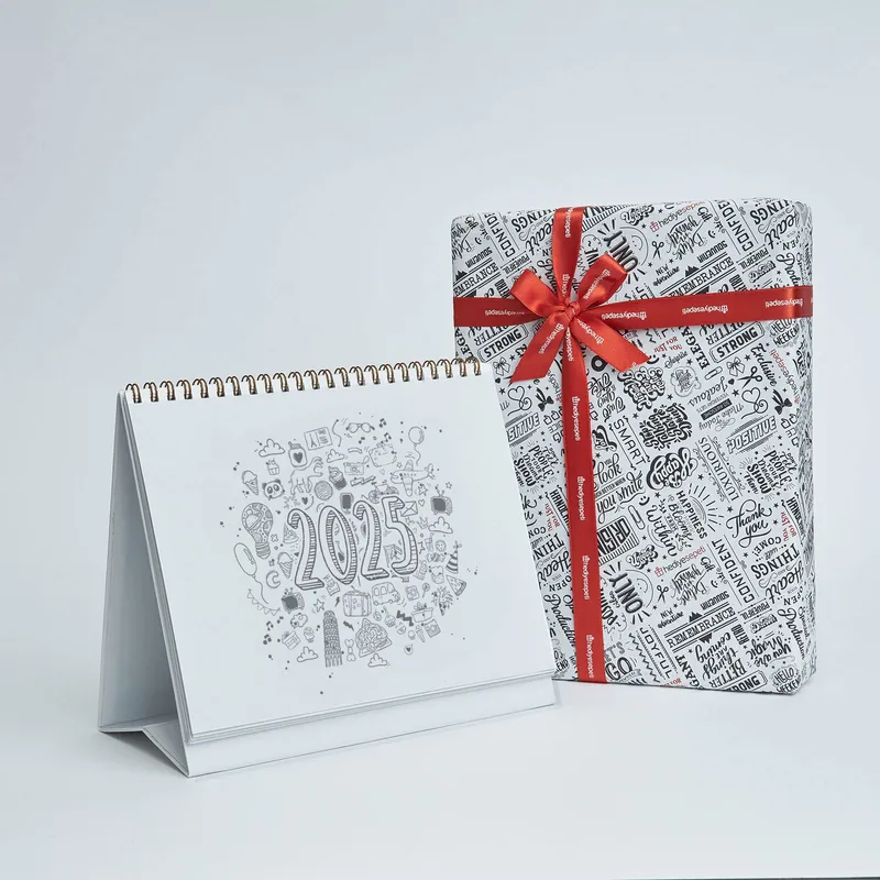 2025 Custom Photo Print Calendar Christmas Gift