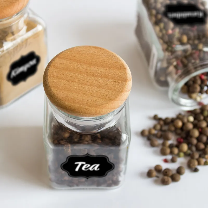 20 Pieces Spice Legumes Jar Label