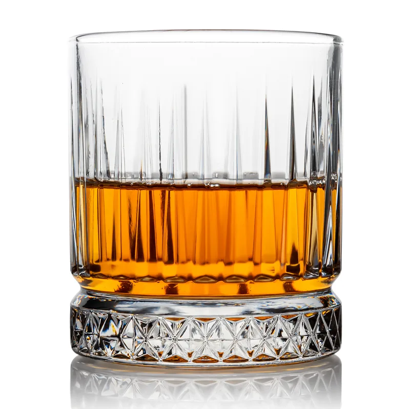 Elegant Whiskey Glass Gift Set with Chilling Stones
