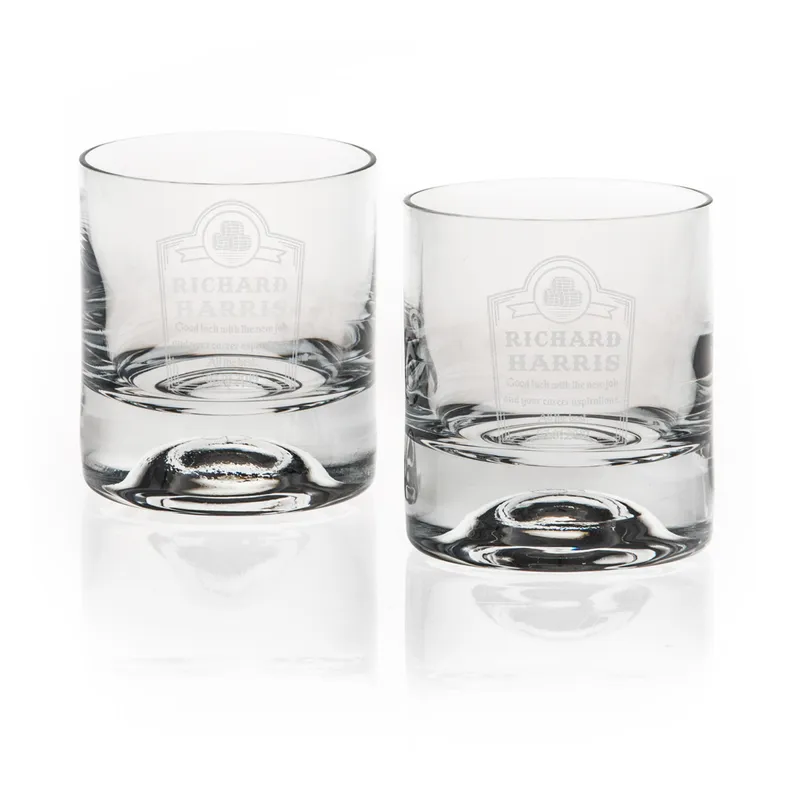 2 pcs Whiskey Glasses Set as New Job Gift