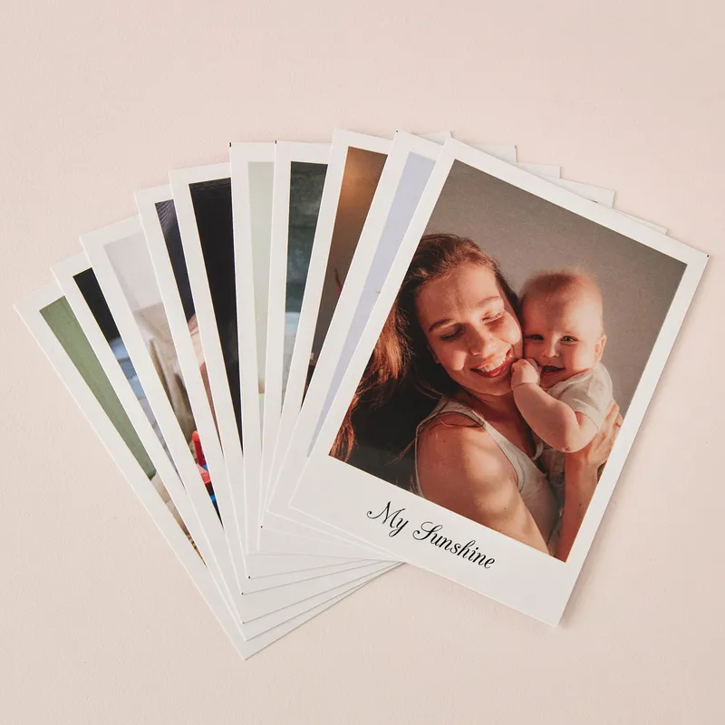 30 x Personalized Instant Photographs with Messages