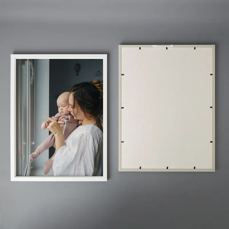 Personalised Wall Frame Set with 30x40cm Photo Prints