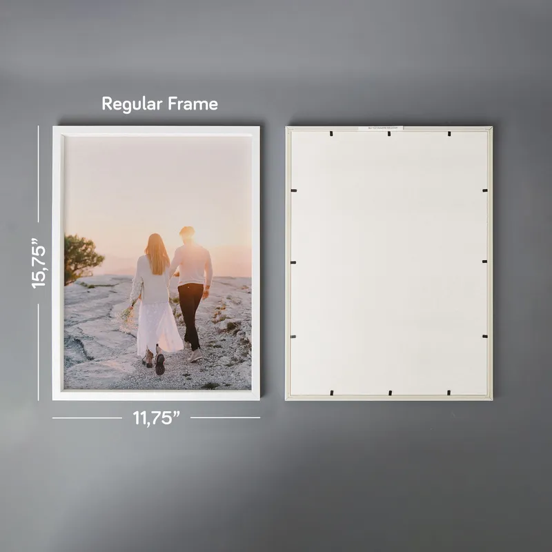 Personalised Wall Frame Set with 30x40cm Photo Prints