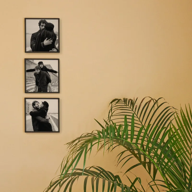 3 Photo Personalized Sticky Frame Set