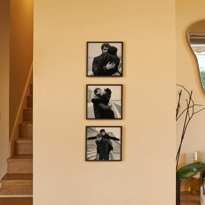 3 Photo Personalized Sticky Frame Set