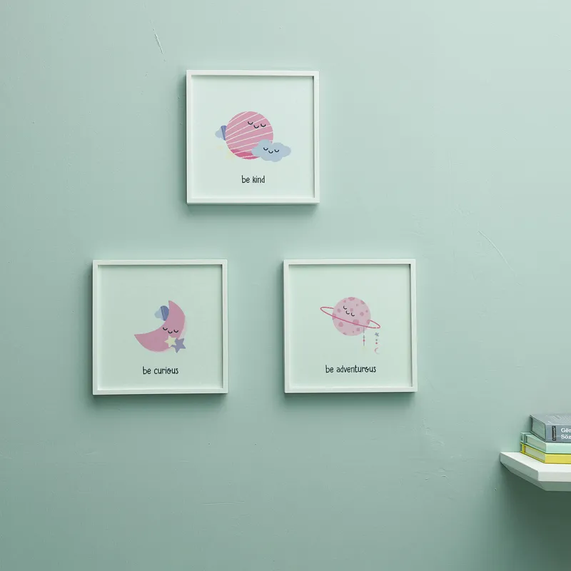 Baby's First Memories Minimalist 3-Piece Photo Frame Set