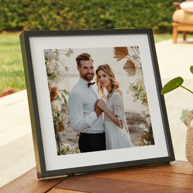 3 x Photo Printed Personalized Sticky Frames