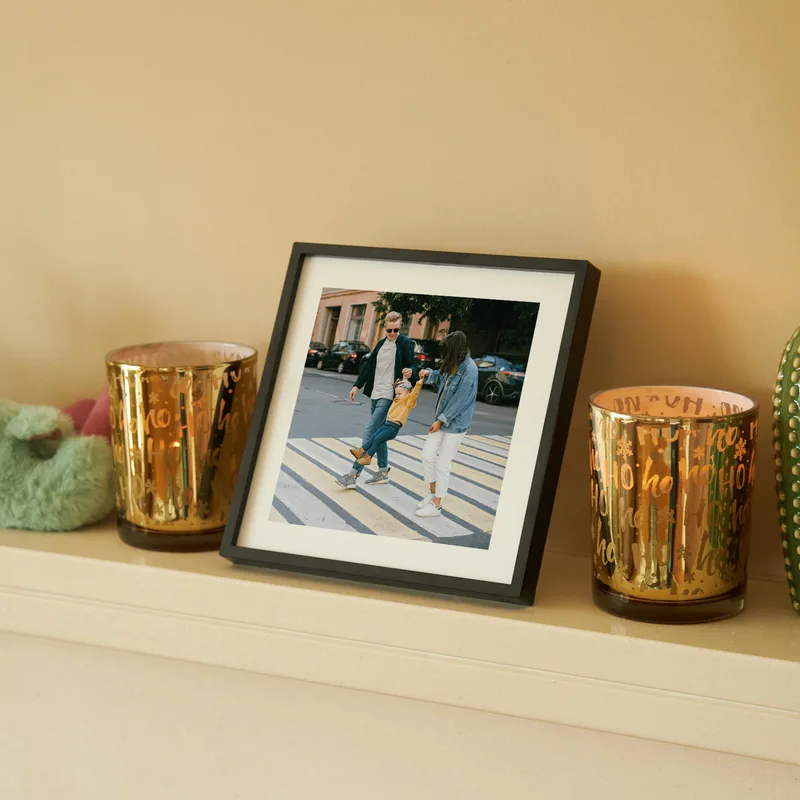 3 x Photo Printed Personalized Sticky Frames