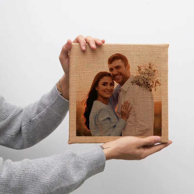 3pcs Photo Personalized Wicker Prints Set