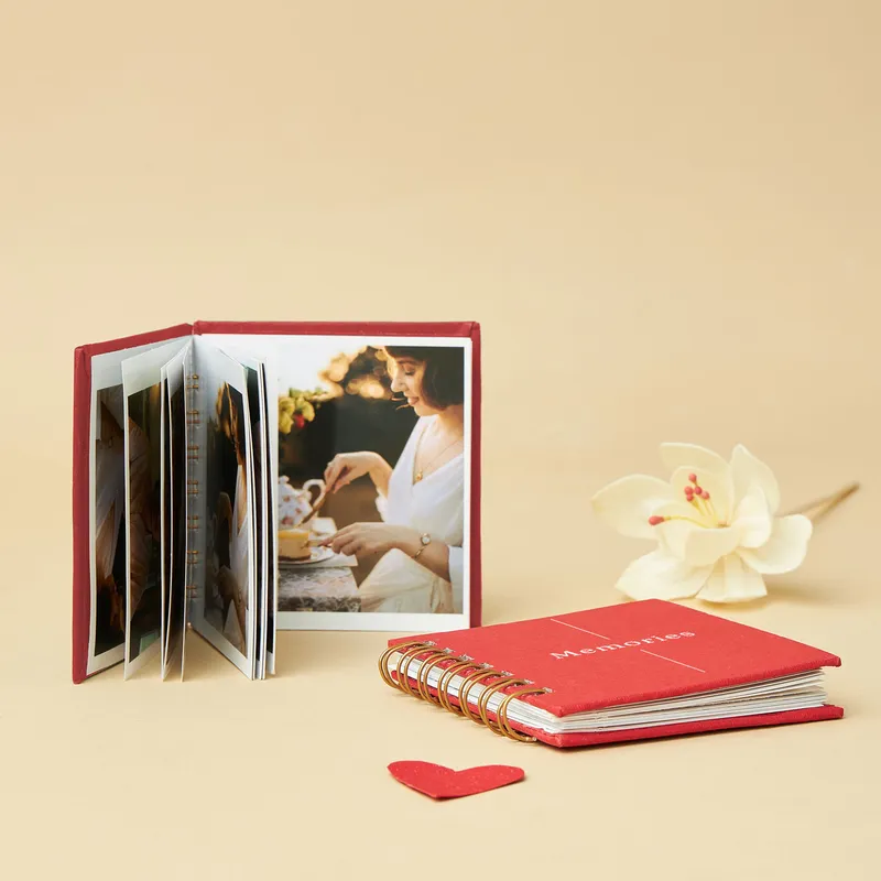 40 Photos Memories Design Mini Photo Album