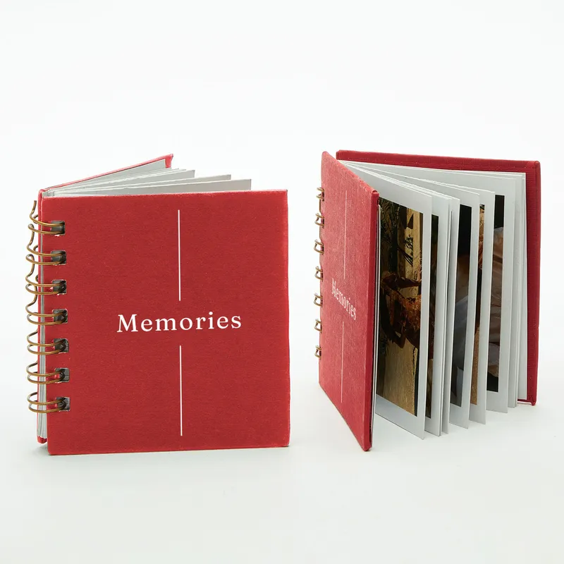 40 Photos Memories Design Mini Photo Album