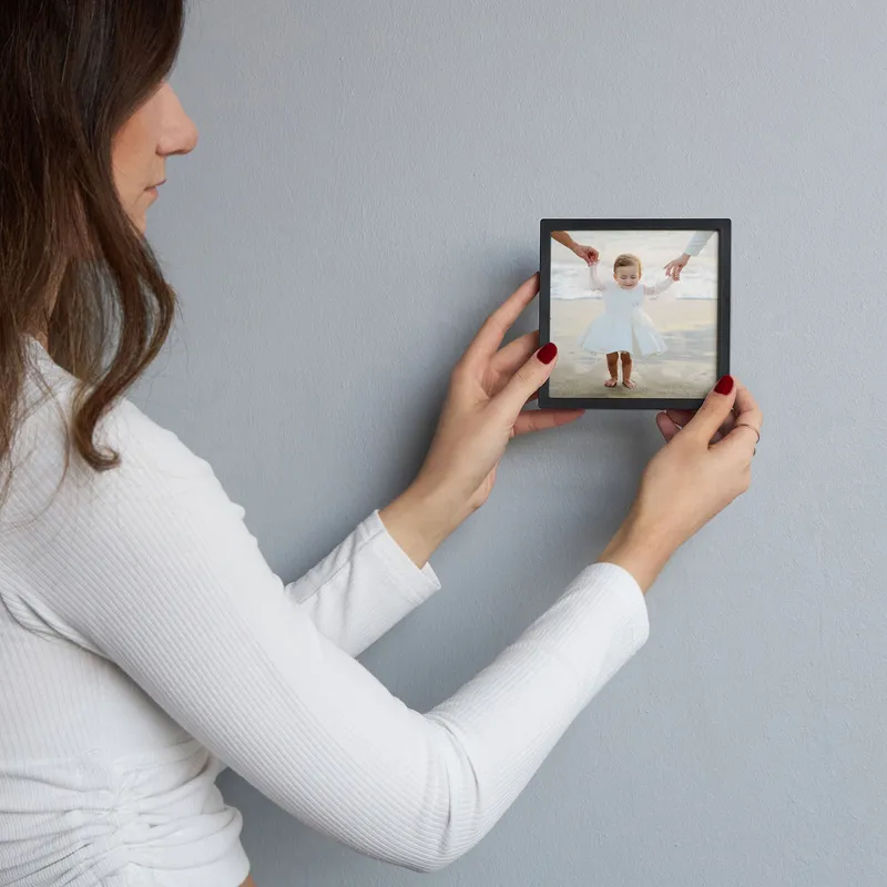 4 pcs Self Adhesive Photo Frame Set with Photo Prints