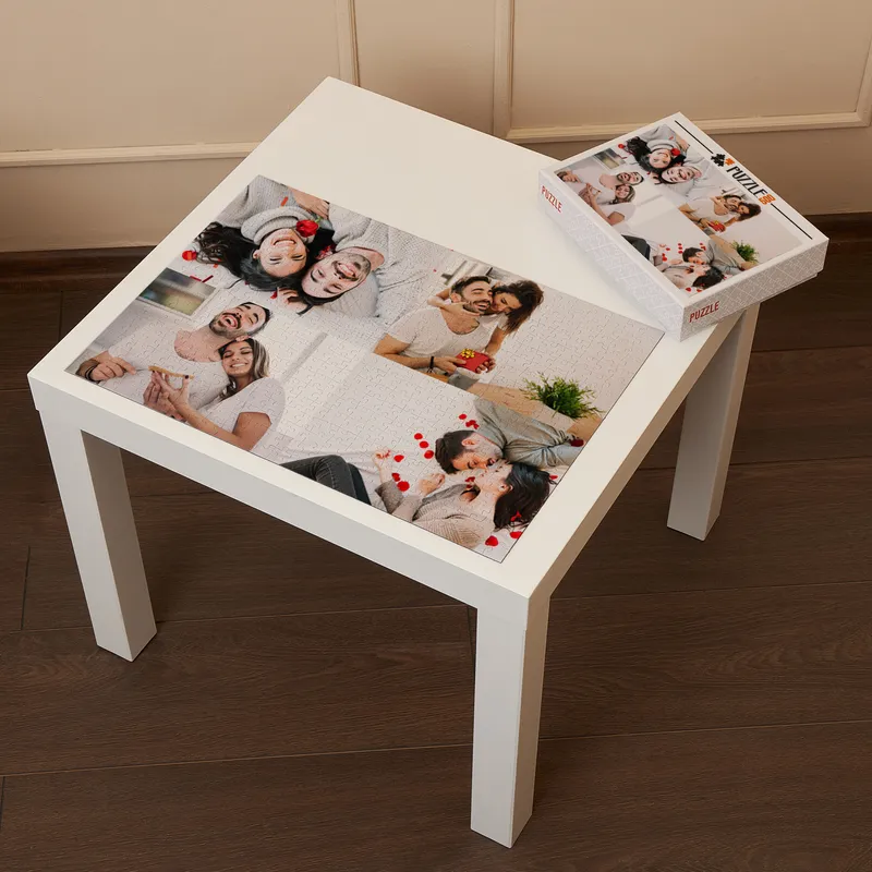 500 Piece 4 Picture Collage Personalized Jigsaw Puzzle