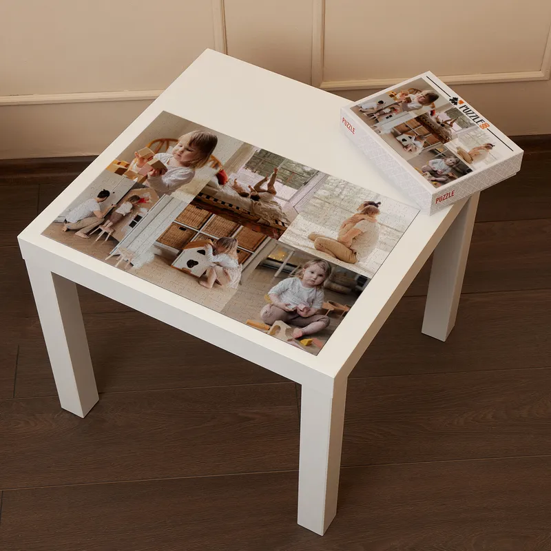 Personalised 6-Photo Collage Jigsaw Puzzle 500 Pieces Boxed