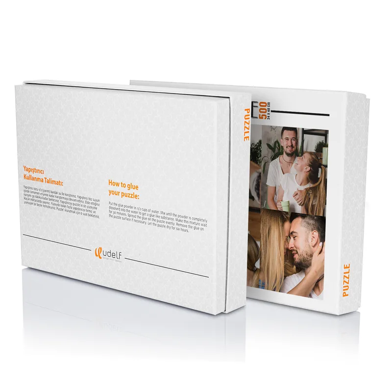 Personalised 6-Photo Collage Jigsaw Puzzle 500 Pieces Boxed