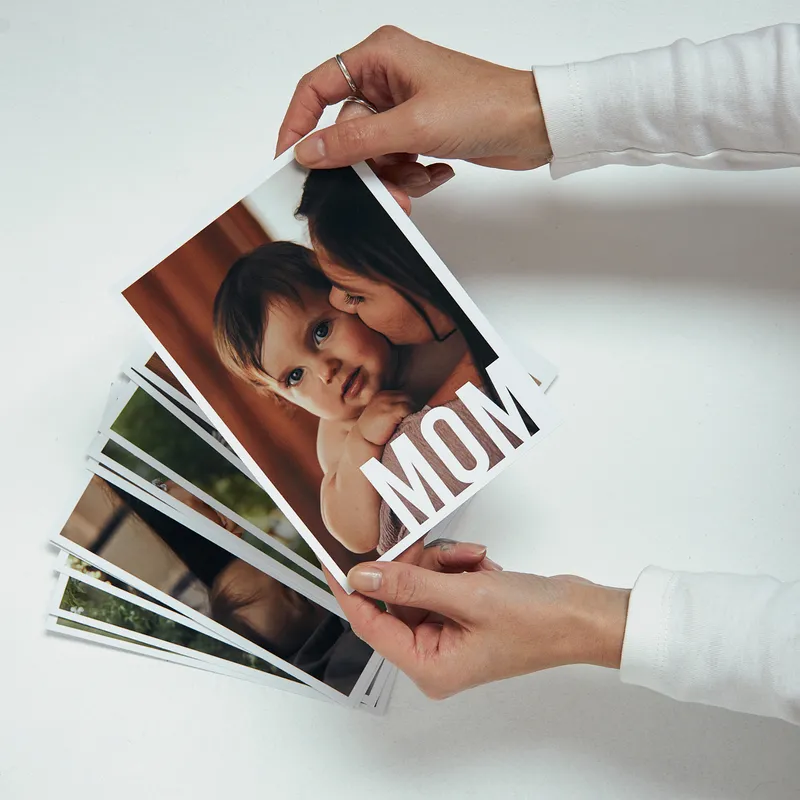 5x7 - Personalized Mom Photo Prints Set of 12