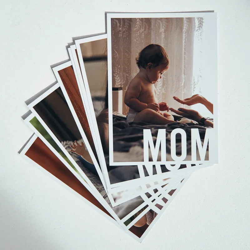 5x7 - Personalized Mom Photo Prints Set of 12