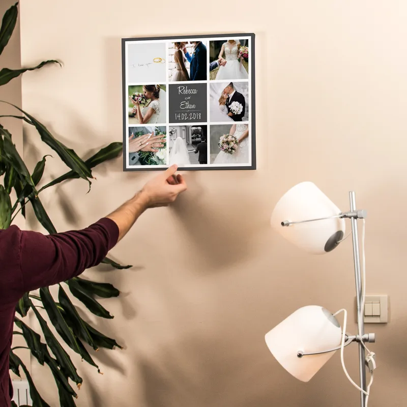 Personalised 8-Photo Collage Canvas for Cherished Memories