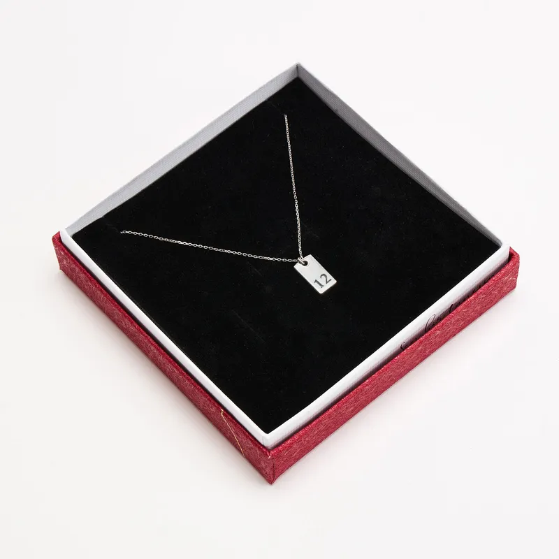 925 Sterling Silver Personalized Necklace with Initial as Gift for Her