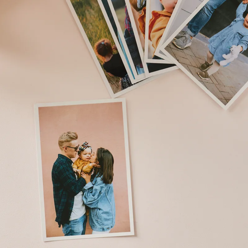 Personalised 4x6 Photo Prints - Keepsake Gift Set of 9