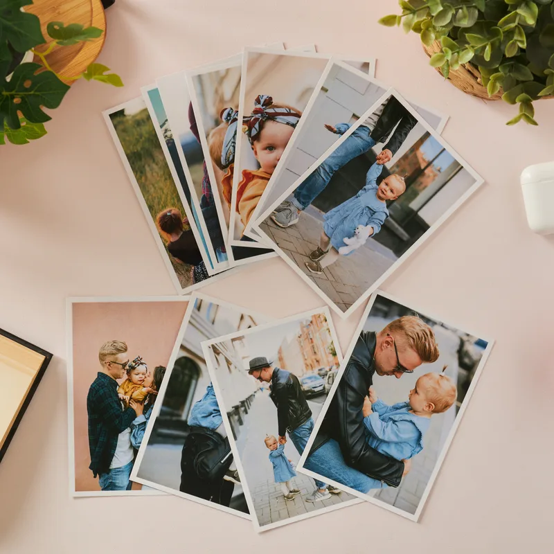 Personalised 4x6 Photo Prints - Keepsake Gift Set of 9