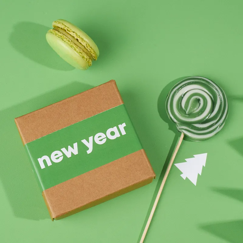 Accordion Photo Box for New Year