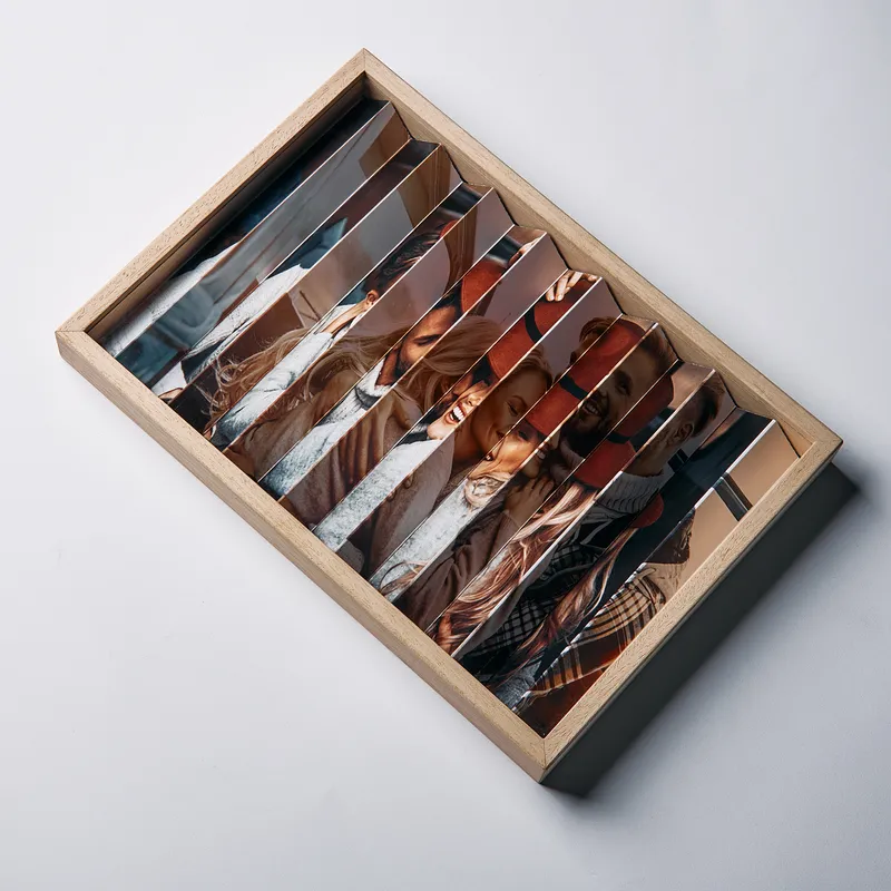 Personalised Accordion Photo Frame Gift