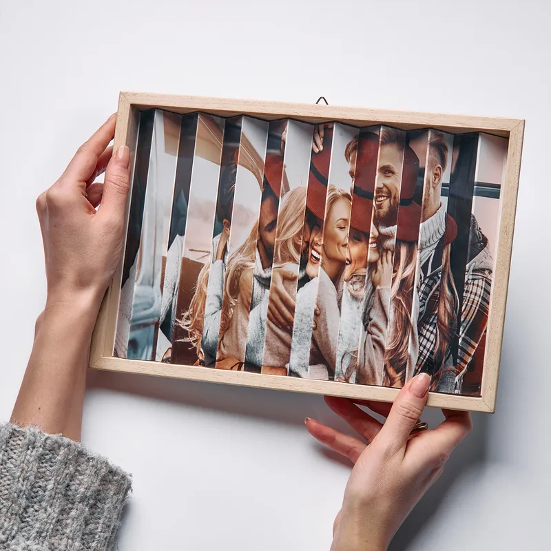 Personalised Accordion Photo Frame Gift