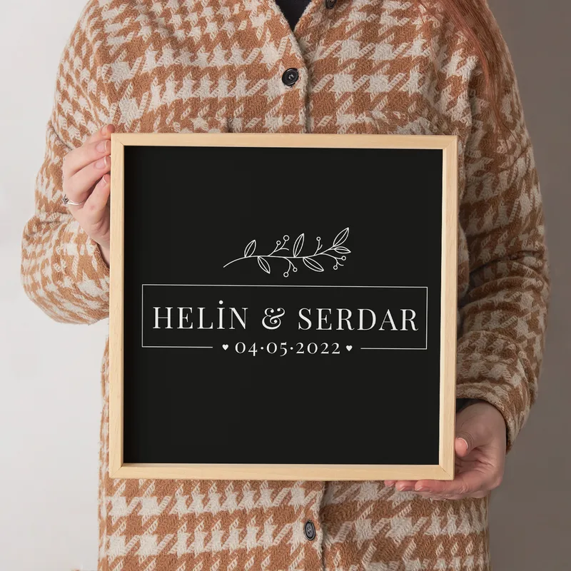 Anniversary Gift Personalized 3-Piece Concept Table Set