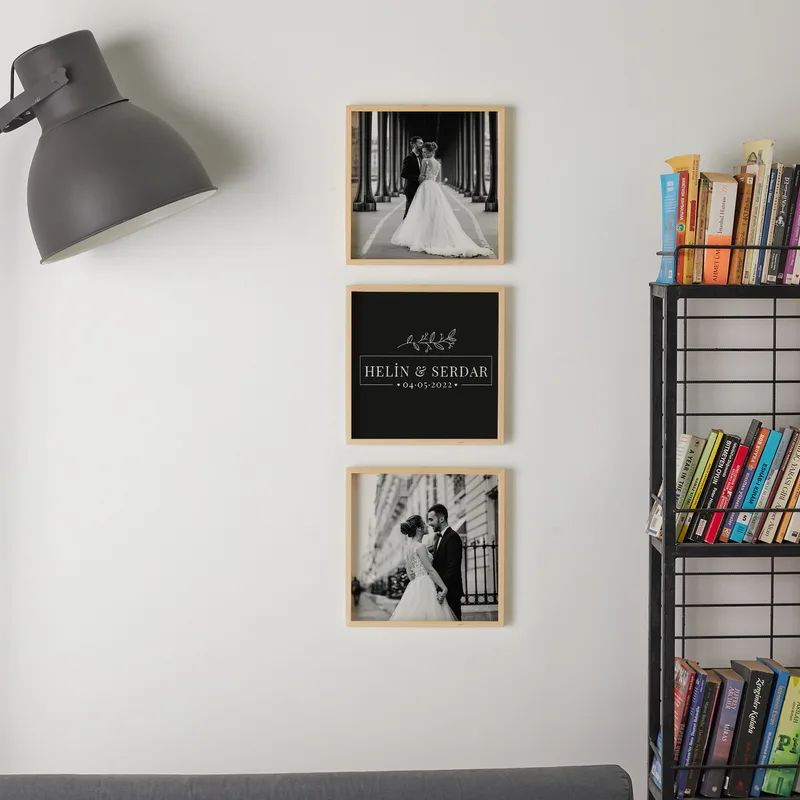 Anniversary Gift Personalized 3-Piece Concept Table Set