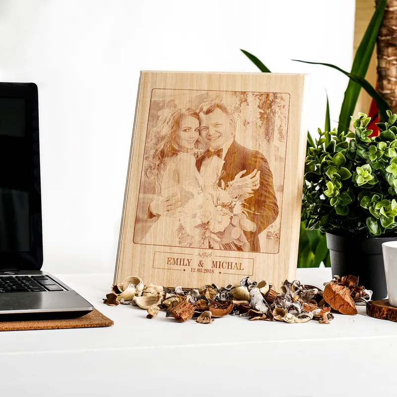 Anniversary Gift Photo Printed Woodfoto
